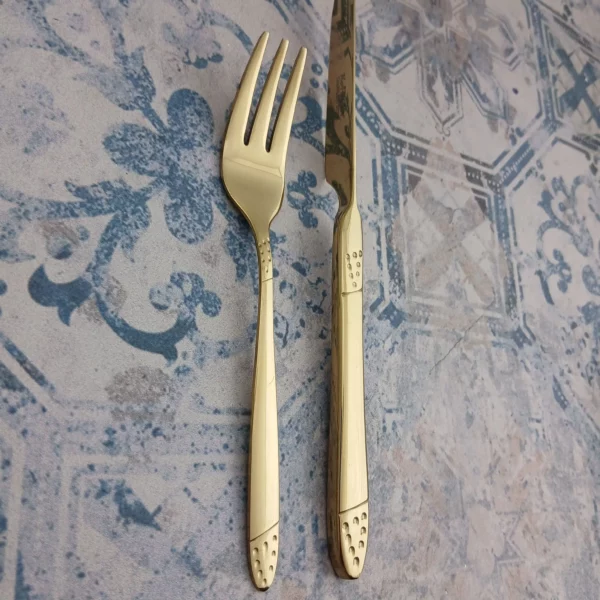 کارد و چنگال میوه کابان مدل 077w - Image 3
