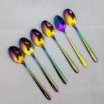 قاشق چای 6 پارچه یونیک مدل دونا 7 رنگ
