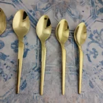 قاشق چای اس جی مدل هارمونی - طلایی - Image 4