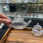 قوری زعفران پیرکس کد E02