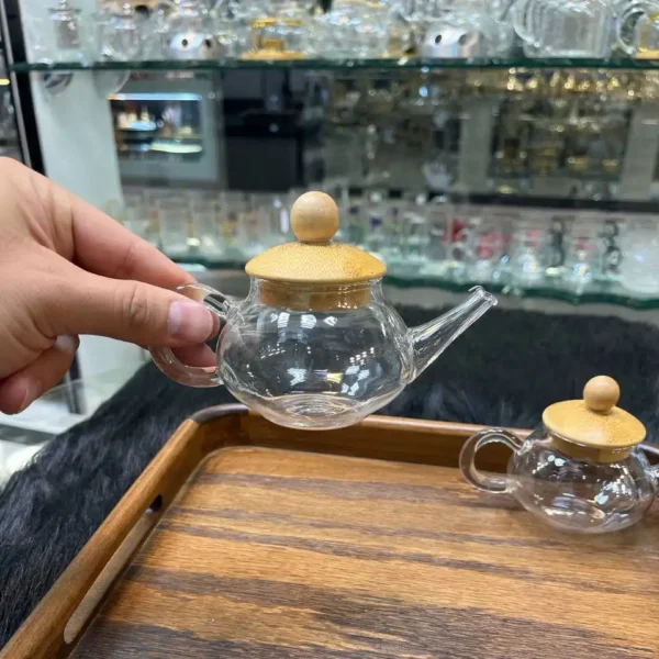 قوری زعفران پیرکس کد E55 - Image 3