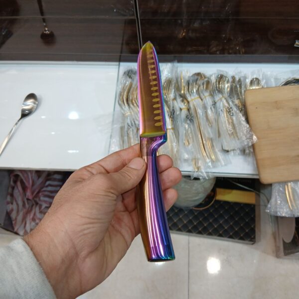سرویس چاقو آشپزخانه 8 پارچه ویتارا مدل BDL3268 - هفت رنگ - Image 5
