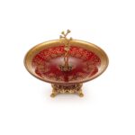 شیرینی‌خوری اریکو مدل لیانا | شرابی (طلاکوب) - تک طبقه