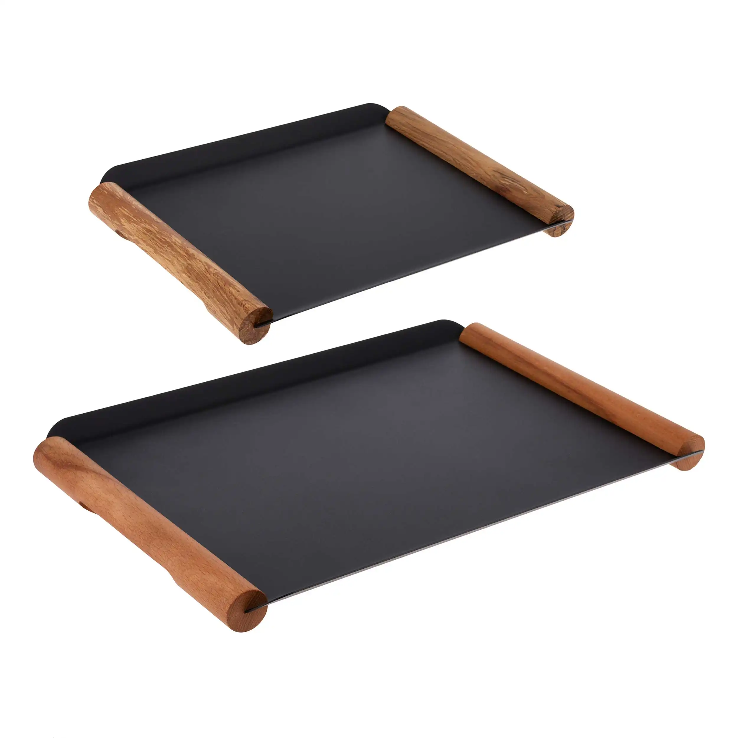 1003-Black-(6) سینی روزاری مدل کایسا بسته 2 عددی کد b01 - تصویر 1