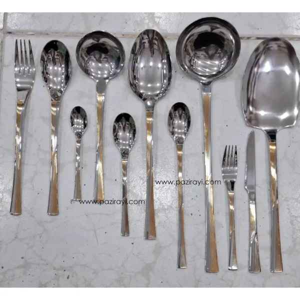 سرویس قاشق چنگال 24 نفره یونیک مدل 124g