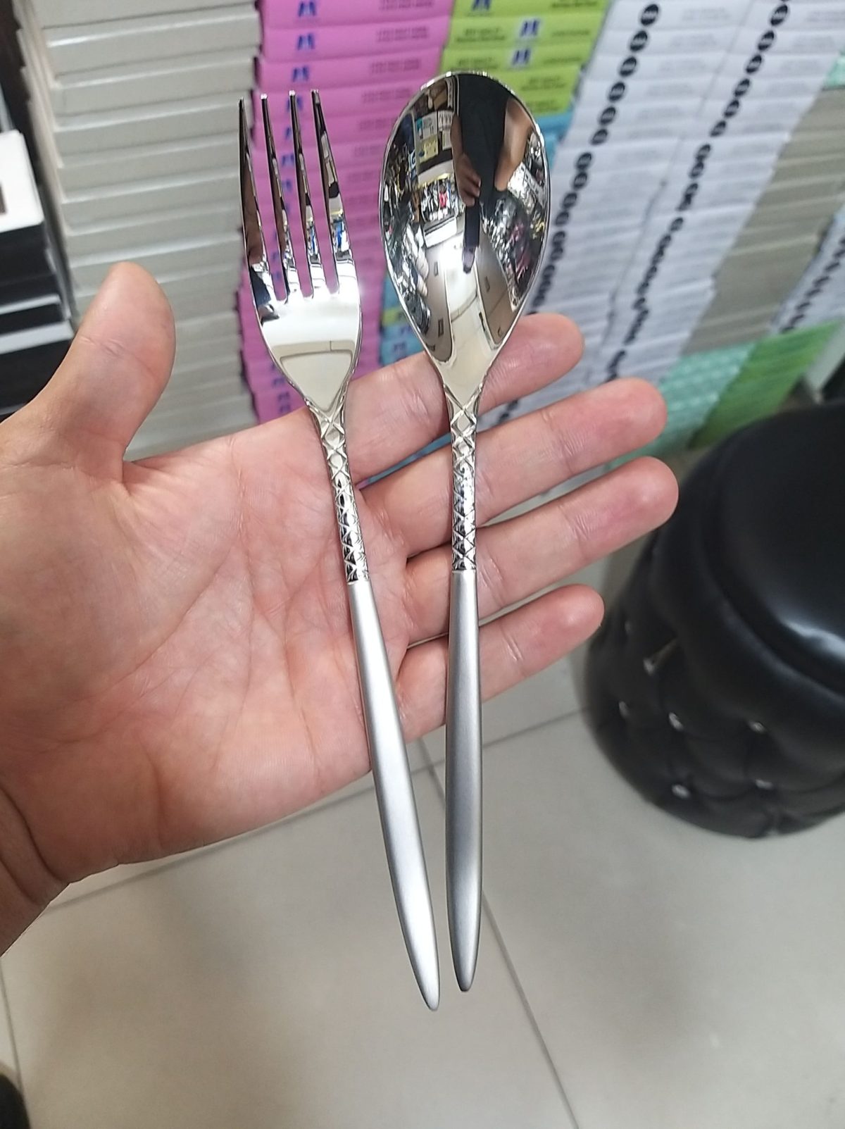 سرویس قاشق چنگال 30 نفره اس جی مدل 317s - تصویر 5