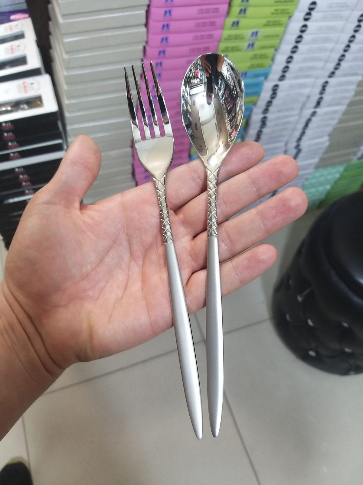 سرویس قاشق چنگال 30 نفره اس جی مدل 317s - تصویر 3