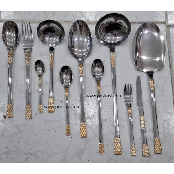 سرویس قاشق چنگال 24 نفره یونیک مدل 222g