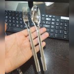 سرویس قاشق چنگال 110 پارچه 24 نفره بارونیا مدل 311s + هارد باکس