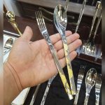سرویس قاشق چنگال 110 پارچه 24 نفره بارونیا مدل 377g + هارد باکس - تصویر 2