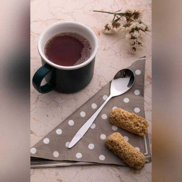 قاشق چای 6 پارچه رولنزا مدل A42