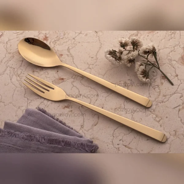 قاشق و چنگال غذاخوری 12 پارچه رولنزا مدل C36W