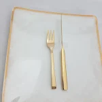کارد و چنگال میوه خوری 12 پارچه رولنزا مدل D58W