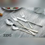سرویس قاشق چنگال 160 پارچه برگامو مدل 333g - تصویر 9