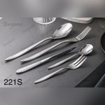 سرویس قاشق چنگال 160 پارچه برگامو مدل 221s - تصویر 8