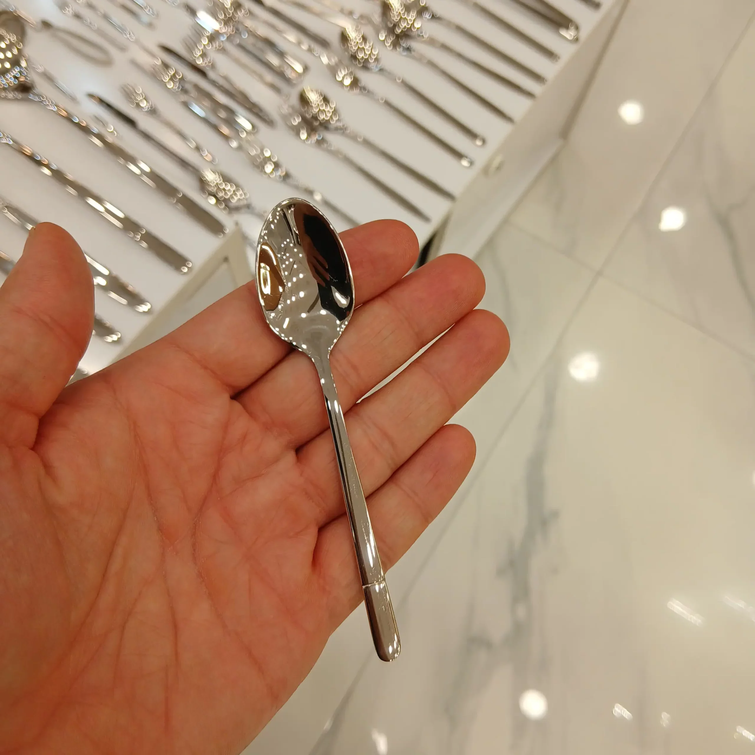 b34 (7) قاشق چای 6 پارچه رولنزا مدل B34 - تصویر 1