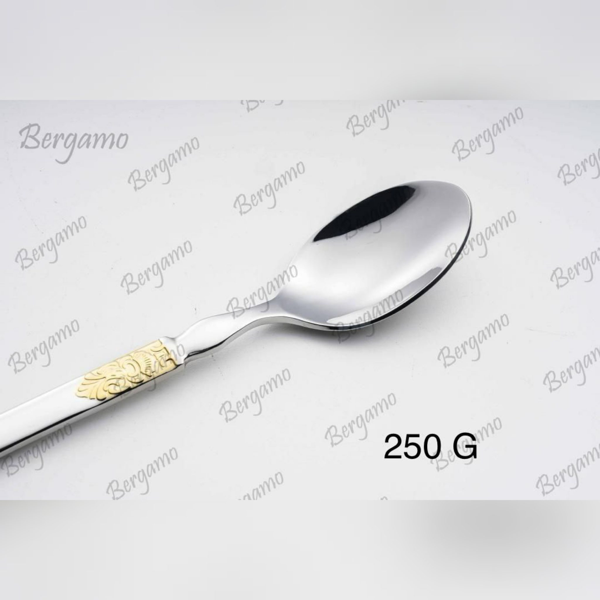 bergamo 250g سرویس قاشق چنگال 38 پارچه 6 نفره برگامو مدل 250g - تصویر 1