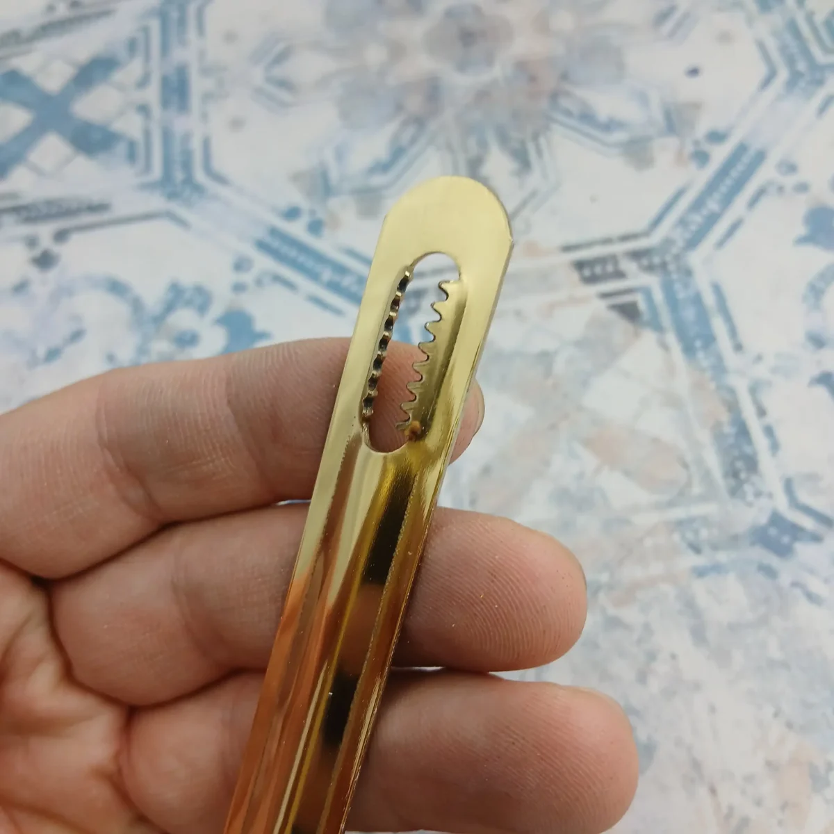 انبر یخ طلایی کد g34 - تصویر 7