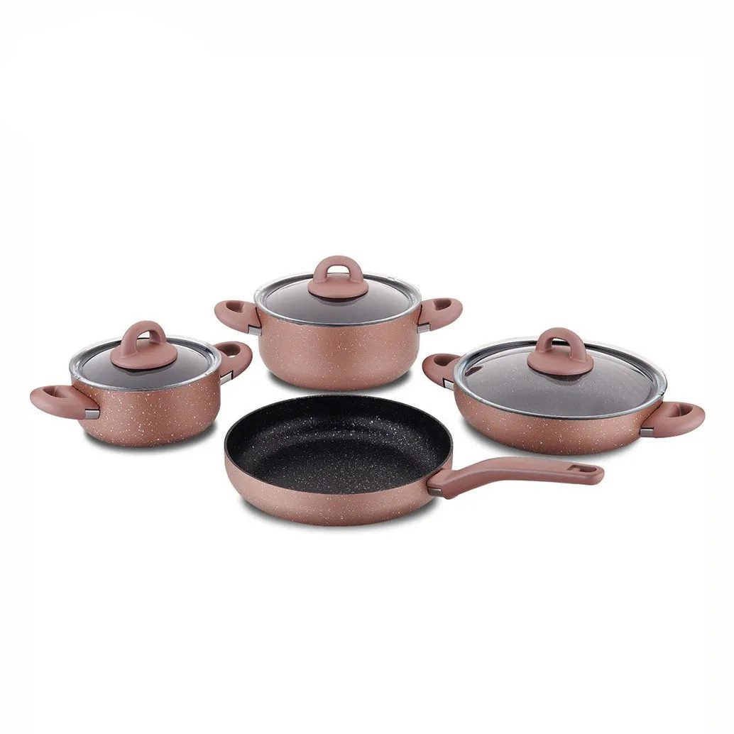 سرویس قابلمه 7 پارچه کرکماز مدل بلا _ A2894 سرویس قابلمه 7 پارچه کرکماز مدل بلا _ A2894 - تصویر 1