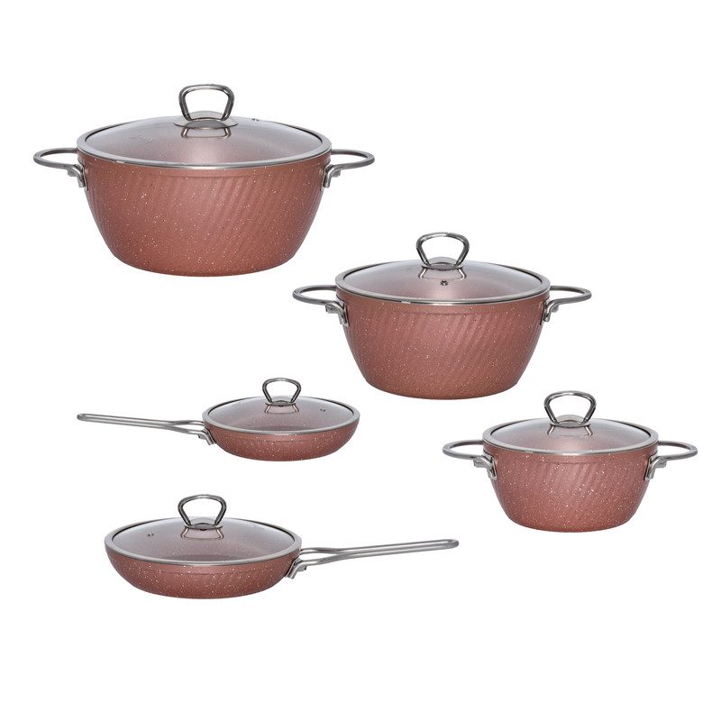 سرویس پخت و پز 10 پارچه ام جی اس مدل فورج کد 800302 (2) سرویس پخت و پز 10 پارچه ام جی اس مدل فورج کد 800302 - تصویر 1