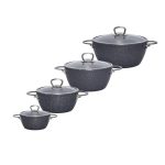 سرویس پخت و پز 12 پارچه ام جی اس مدل دسته استیل کد 800307 - تصویر 11