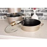 سرویس پخت و پز 8 پارچه یونیک طرح دیاموند کد 8506 - تصویر 7