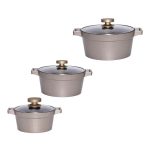 سرویس پخت و پز 8 پارچه یونیک طرح دیاموند کد 8506 - تصویر 11