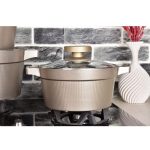 سرویس پخت و پز 8 پارچه یونیک طرح دیاموند کد 8506 - تصویر 2