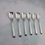 قاشق بستنی خوری مدل d58 بسته 6 عددی - تصویر 6