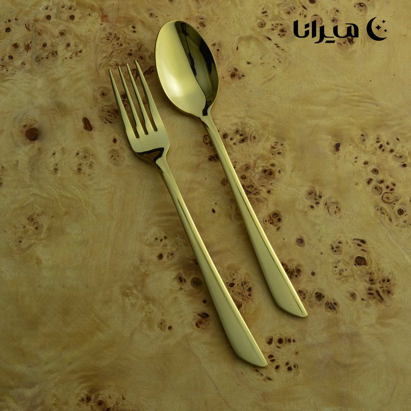 قاشق و چنگال فیلیکس طلایی 2 سرویس قاشق چنگال 157 پارچه فیلیکس مدل 128mw - تصویر 1