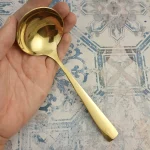 ملاقه کوچک مدل برلین طلایی - تصویر 2