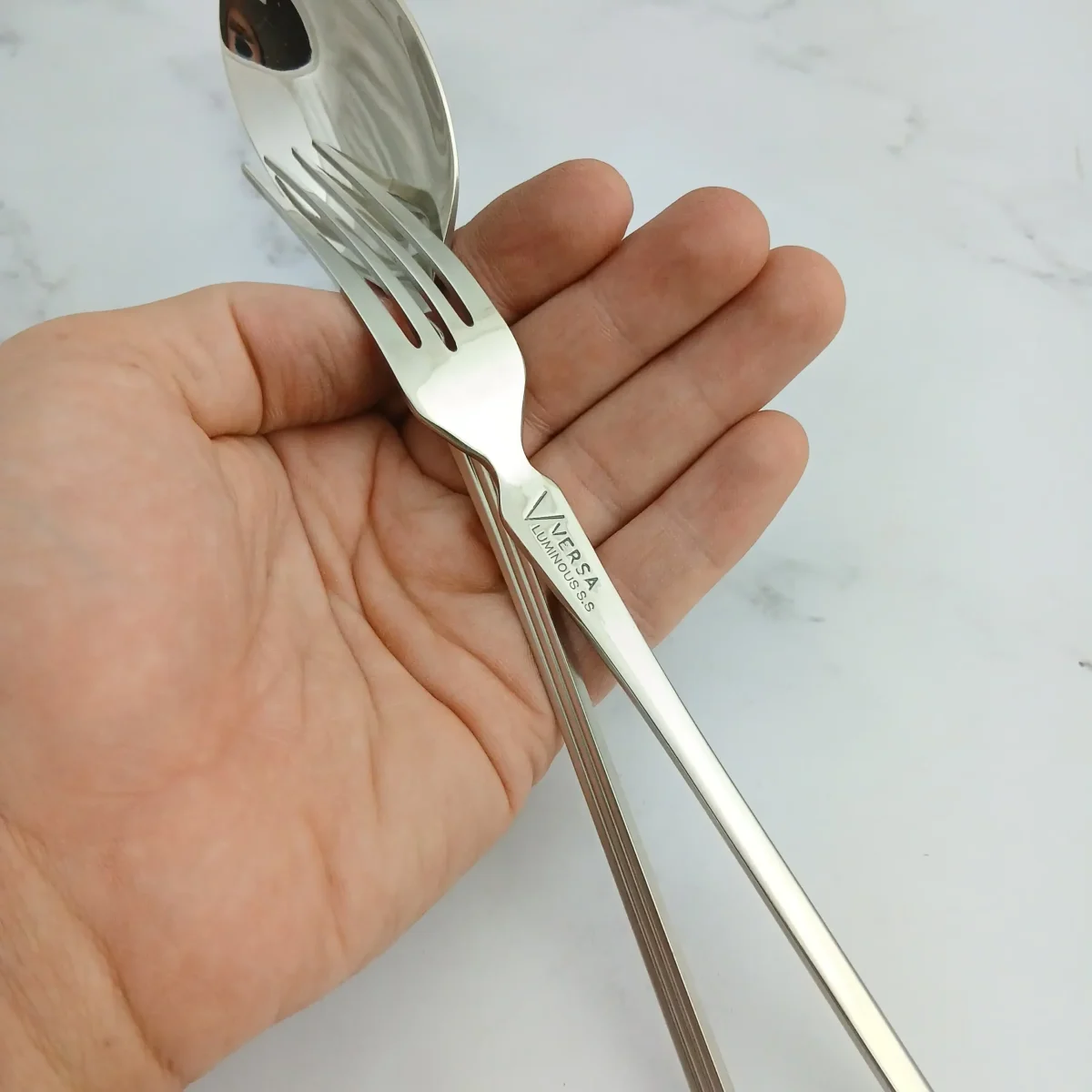 قاشق چنگال تک 2 پارچه ورسا مدل 271s - تصویر 6