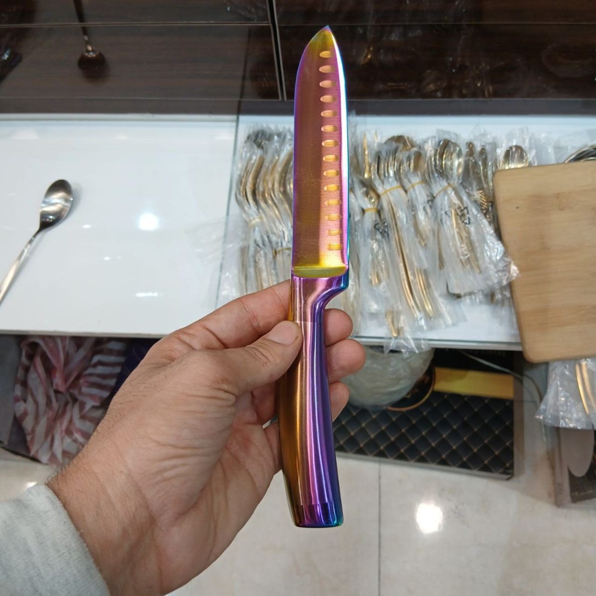 سرویس چاقو آشپزخانه 8 پارچه ویتارا مدل BDL3268 - هفت رنگ - تصویر 3