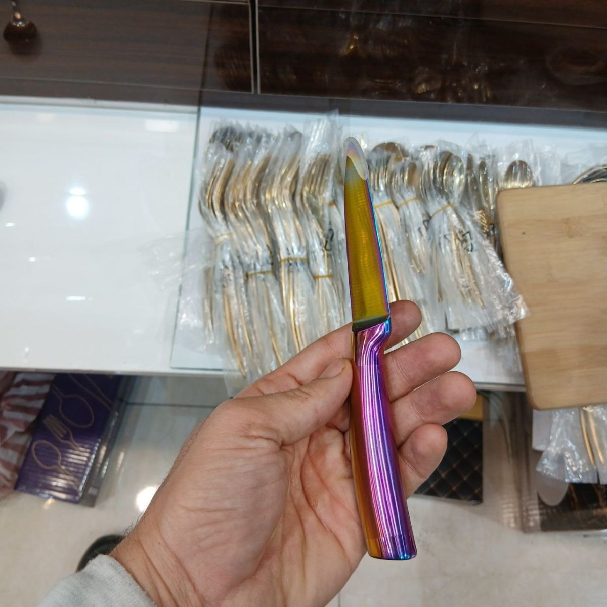 سرویس چاقو آشپزخانه 8 پارچه ویتارا مدل BDL3268 - هفت رنگ - تصویر 7