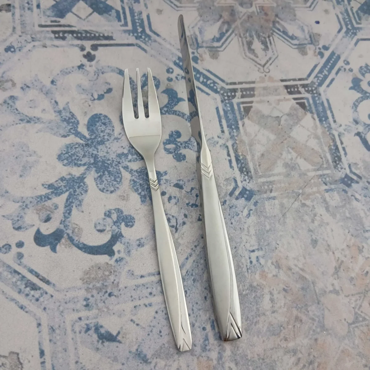 کارد و چنگال میوه خوری 12 پارچه اس جی مدل پرنس - تصویر 3