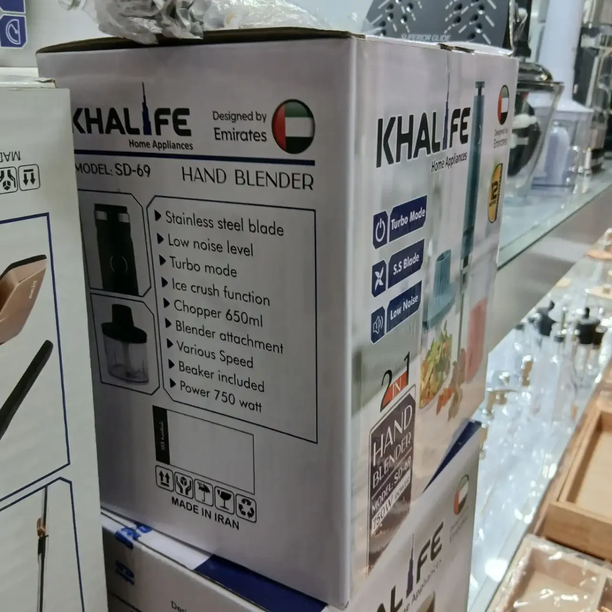 گوشت‌کوب برقی خلیفه مدل SD-69 - رنگ سفید - تصویر 2